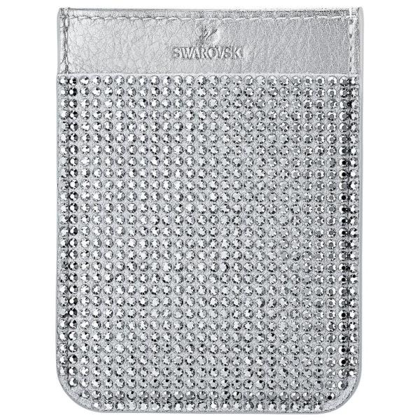 スワロフスキー Swarovski スマートフォンステッカーポケット　シルバー SWAROVSKI スワロフスキー Swarovski スマートフォンステッカー