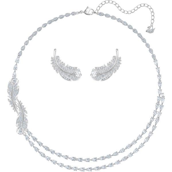 Swarovski スワロフスキー　ピアス　ネックレス　セット SWAROVSKI スワロフスキー ネックレス ピアス セット Attract