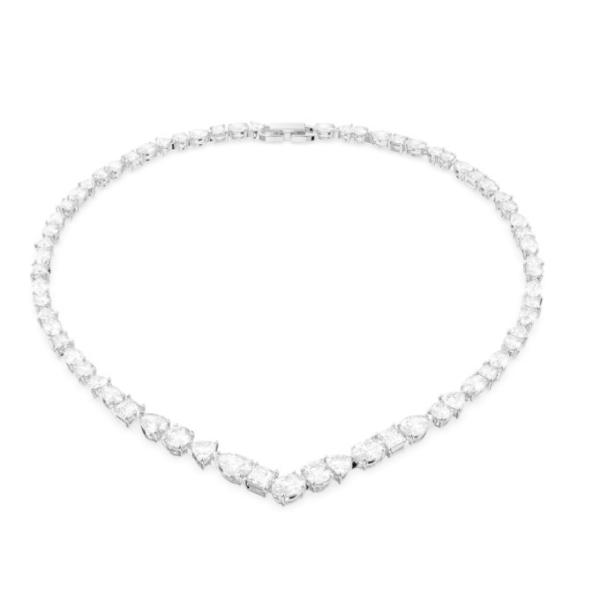 スワロフスキー ネックレス 美品 Swarovski Tennis Deluxe SWAROVSKI（スワロフスキー） Swarovski Tennis Deluxe V字型