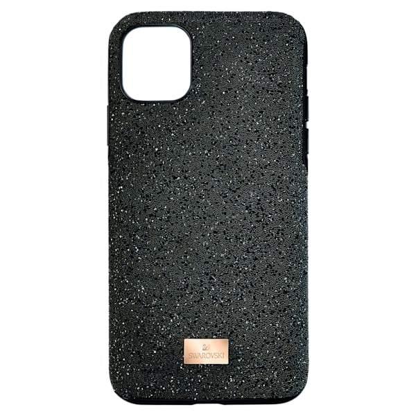 スワロフスキー　iPhone12ケース Amazon.co.jp: スワロフスキー バンパー ケース ハイクリスタル