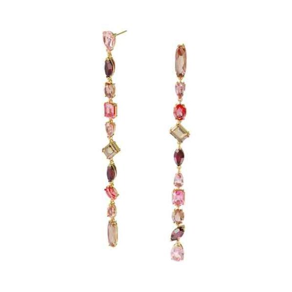 クリスタルドロップ　ピアス　Swarovski Ariana Grande x Swarovski ドロップピアス, クリスタル・パール