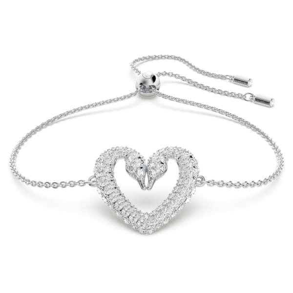 Swarovski ハート型クリスタルブレスレット Amazon | スワロフスキークリスタルWishesハートブレスレット