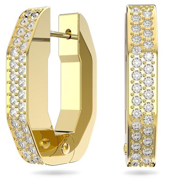 SWAROVSKI スワロフスキー dextera フープピアス Dextera フープピアス, アシンメトリーデザイン, インター