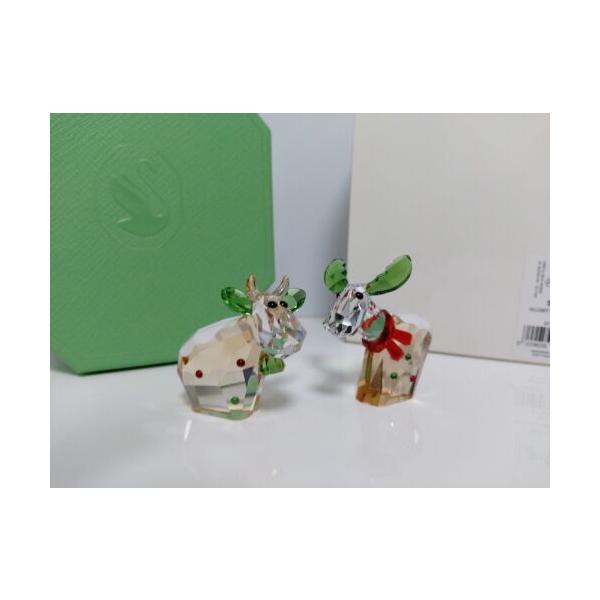 スワロフスキー クリスマス ウシMo＆ヘラジカRicci 2022年限定 【公式