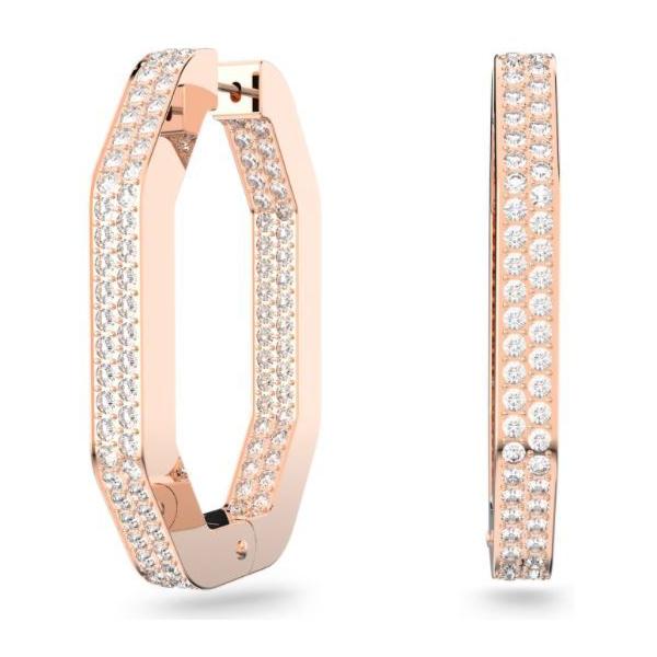 SWAROVSKI スワロフスキー Swarovski Dextera フープピアス