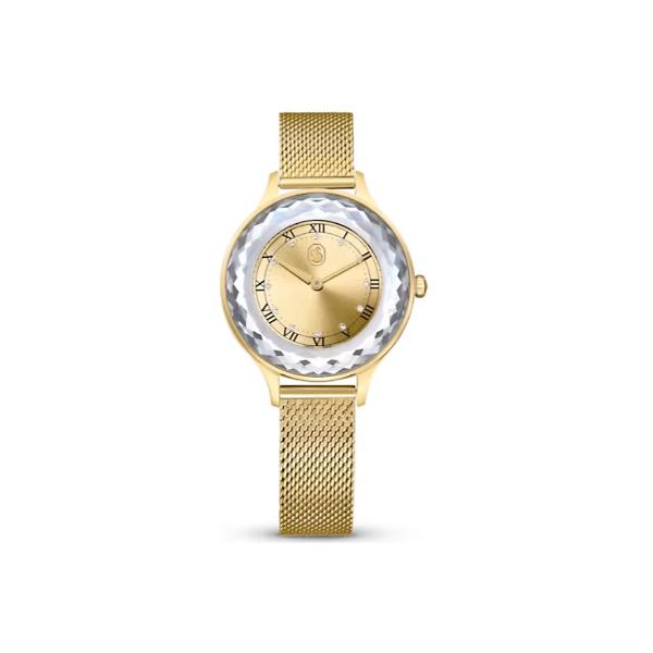 SWAROVSKI Swarovski Octea Nova 5649993 Watch Mesh Gold Women