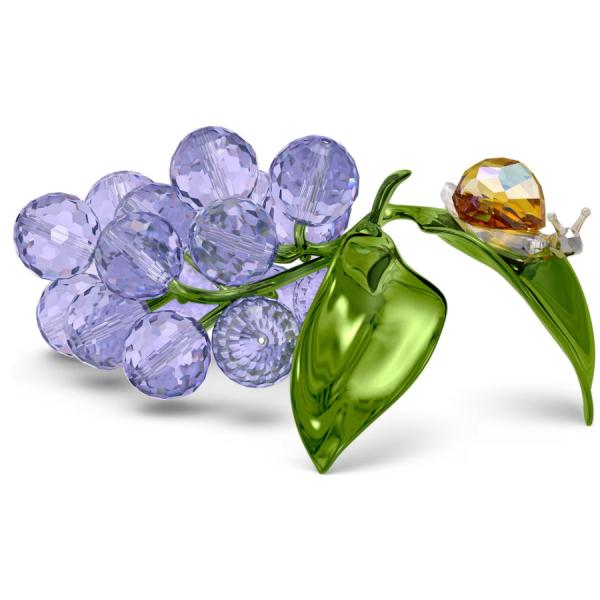 【SWAROVSKI スワロフスキー】葉っぱの上のかたつむり☘ 置物 インテリア planetarium_5667549