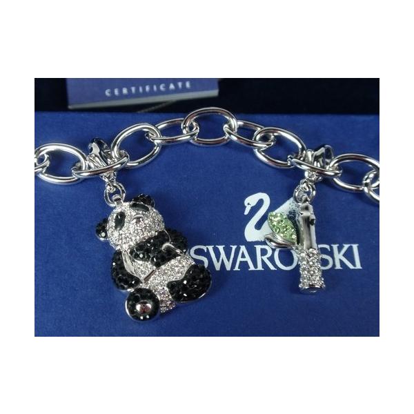 【Swarovski】ブレスレット　箱付き／新品未使用 SWAROVSKI スワロフスキー Swarovski 2008年 SCS限定品 『Panda