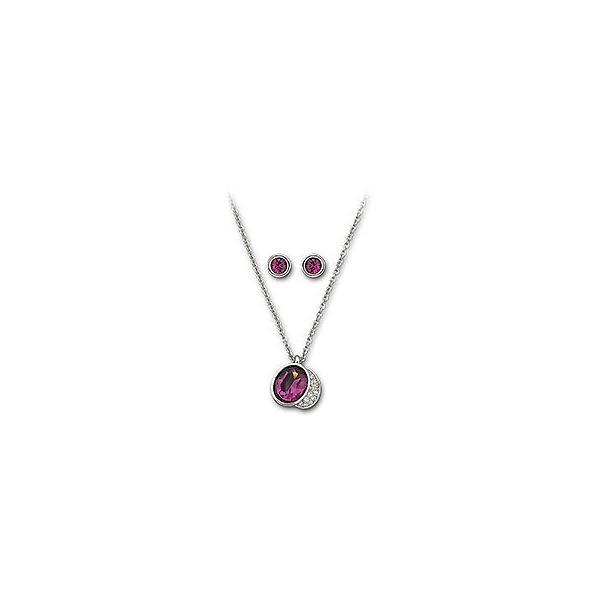 SWAROVSKI スワロフスキー Swarovski 『Gloria Amethyst Set