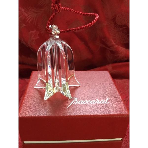 美品 Baccarat バカラ ノエル スレーディング ベア クリスタル バカラ Baccarat ベル ノエル クリスタル オーナメント