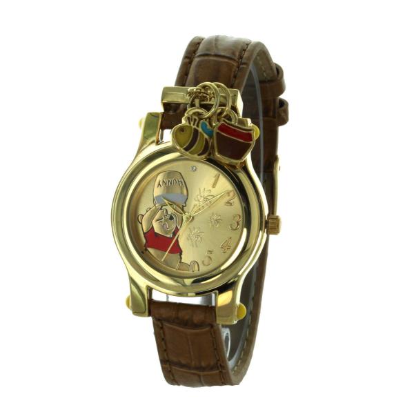 Disney くまのプーさん チャーム付き 腕時計 ハチ ハニーポット