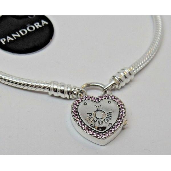 PANDORA（パンドラ） ブレスレット ハート Lock Your Promise Bracelet