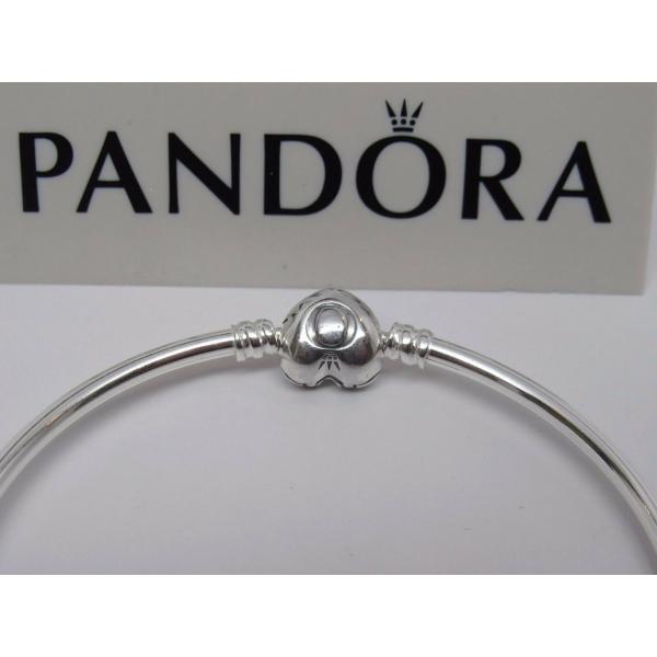 PANDORA ハート バタフライ バングル ブレスレット 美品 パンドラ ハート&バタフライ バングルブレスレット - メルカリ
