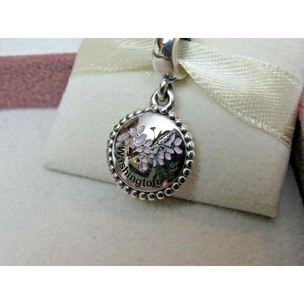PANDORA（パンドラ） チャーム Washington DC Cherry Blossom Dangle