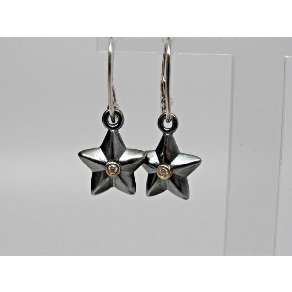 パンドラ　Pandora スターダイヤモンドピアス＋スターダイヤモンドチャーム PANDORA（パンドラ） ピアス Stella Star Diamond Compose Earrings