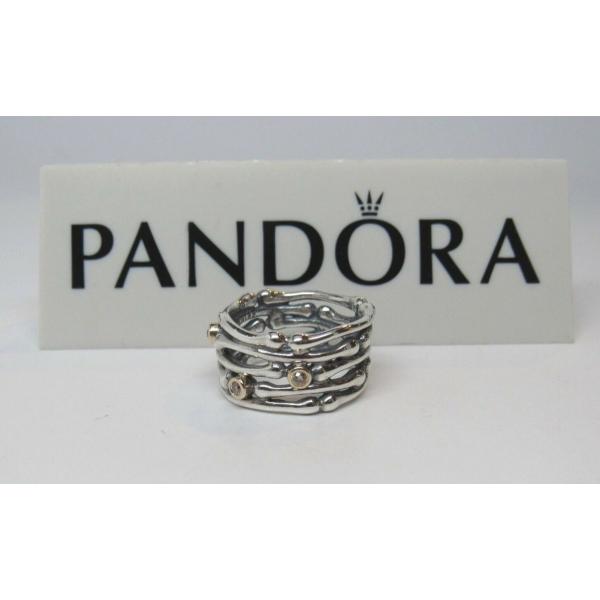 PANDORA（パンドラ） リング Dancing Diamond Cognac aka Funny Bones