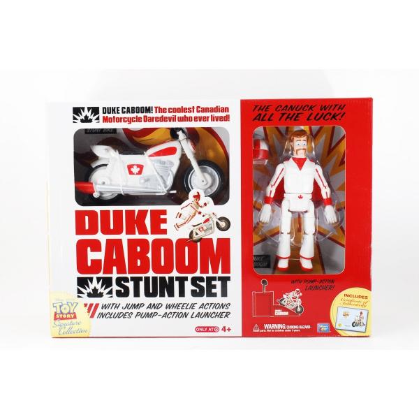 トイストーリー4 duke caboom Imaginext Disney Pixar Toy Story 4 Duke Caboom Stunt Set