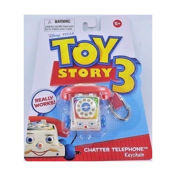 （未使用未開封）トイ・ストーリー3 チャターテレフォン キーホルダー 未使用未開封）トイ・ストーリー3 チャターテレフォン キーホルダー 未