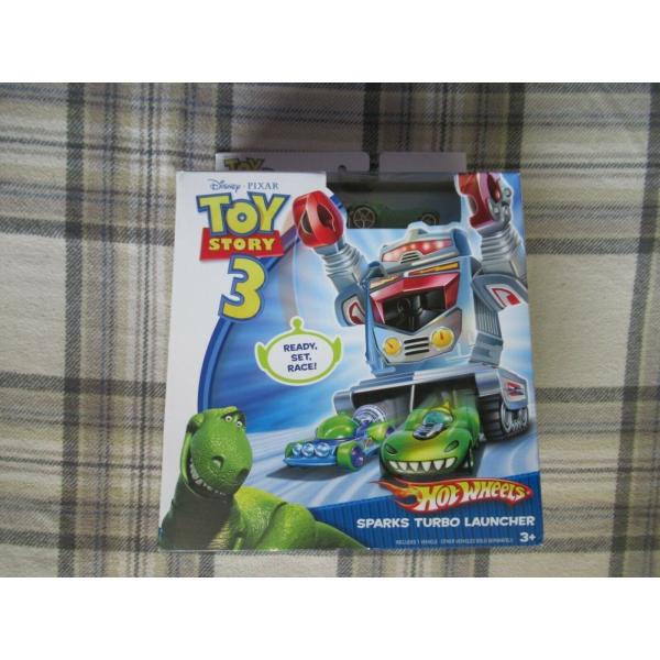 トイストーリー3 Hot Wheels Sparks Turbo Car Launcher スパークス