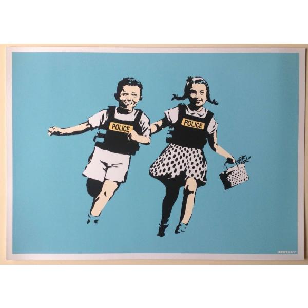 バンクシー ケイトモス WCP版　シルクスクリーン　額入り　リプロダクション WCP Banksy バンクシー KATE MOSS (RED) リプロダクション