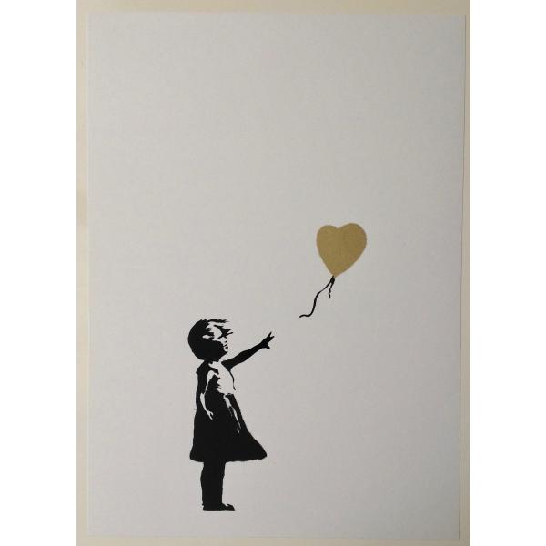 Banksy GIRL WITH GOLD BALLOON WCPリプロダクションの魅力