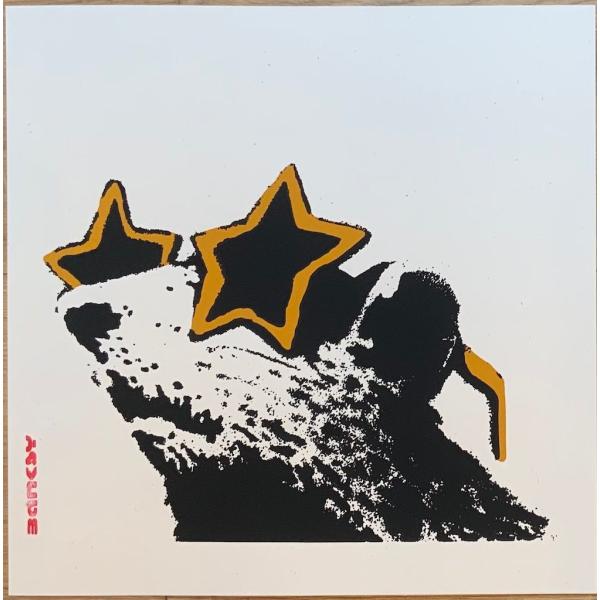 バンクシー シルクスクリーン Banksy バンクシー GIRL WITH RED BALLOON WCP リプロダクション