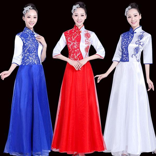 レディース中華服 長袖 ワンピース ドレス チャイナ服 パーティー コスプレ 衣装 舞台衣装 中華ドレス Prts1115 プラネタルーム 通販 Yahoo ショッピング