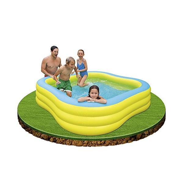 Intex Swim Center Family Inflatable Pool for Ages 6+ Color 90/' X 90/' X 22/'