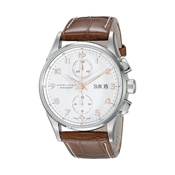 Strap 当店１年保証watch H Jazzmaster Leather Mens Maestro Dial プラネットドリームの当店１年保証leather White Watch Pd プラネットドリームハミルトンhamilton