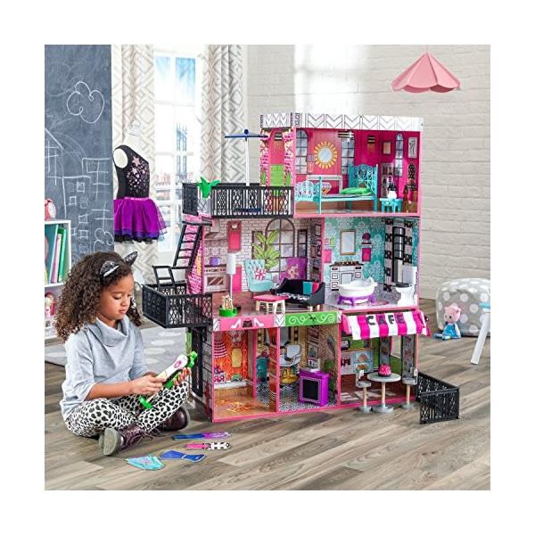 kidkraft dollhouse on wheels