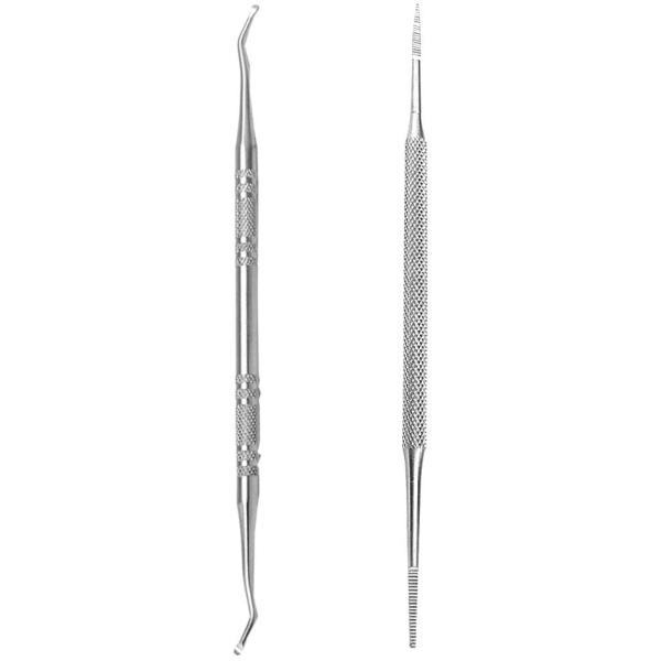 「商品情報」「主な仕様」素材：ステンレススチールサイズ：14.5x0.5cmステンレス製で清潔感があります。爪やすりの先端は曲がっているタイプと真っ直ぐタイプ2種類あります。爪のゴミや汚れを取りやすい。簡単に爪のお手入れすることができます。...