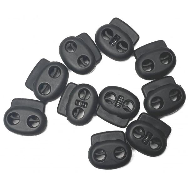 「商品情報」コードストッパー紐やコードなどに取り付けて、長さの調節がワンタッチできる便利なアクセサリーです袋の開口部についた紐や靴紐に取り付けることで、紐を結んだりすることなく長さの調整や固定が行えます「主な仕様」製品名 : コードロック;...