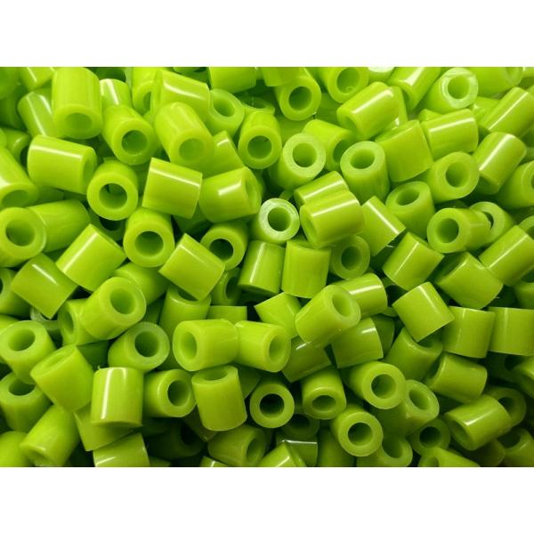 アイロンビーズ 補充用 単色 5mm 約1000粒 おすすめ きみどり