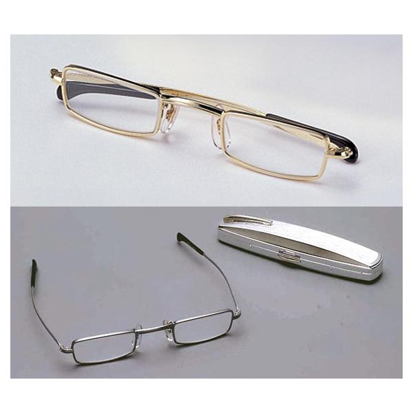 強度+4.25〜+6.00]カンダオプティカル 携帯用 老眼鏡 ガラスレンズ