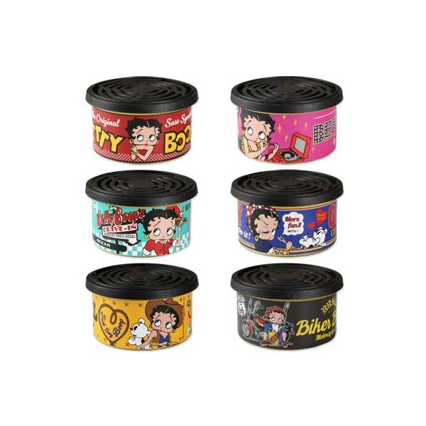 ベティ・ブープ BETTY BOOP エアフレッシュナー 芳香剤 缶 車 トイレ リビング ロッカー アメリカン雑貨 ベティセンツ