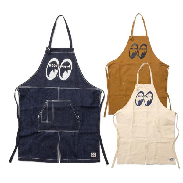 ムーンアイズ エプロン おしゃれ メンズ レディース ワークエプロン