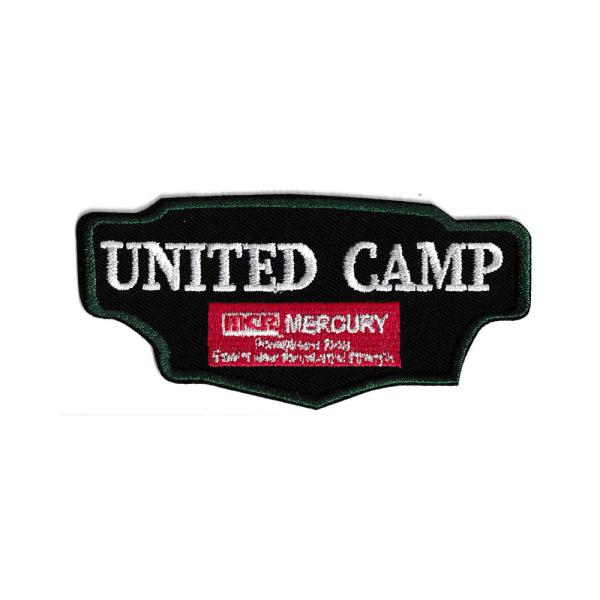 マーキュリー ワッペン アイロン アウトドア キャンプ アメリカン アメカジ おしゃれ ワークスタイル カンパニー系 MERCURY UNITED CAMP
