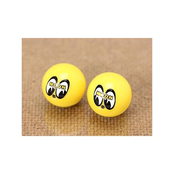 ムーンアイズ エアバルブキャップ MOONEYES アイボール 2個セット