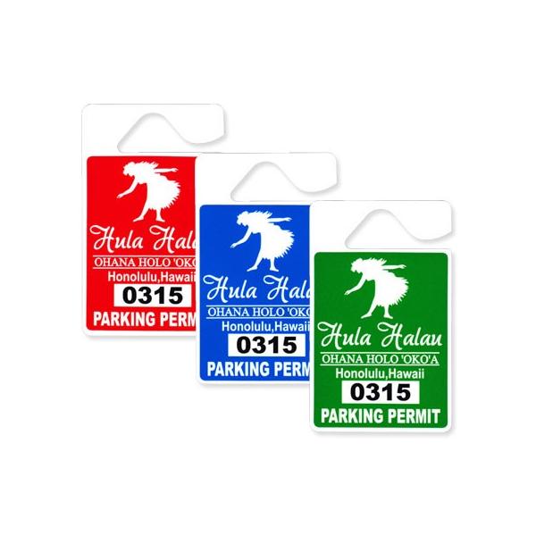p[LOp[~bg^O nC G J[pi [~[  J[ANZT[ ԋ PARKING PERMIT TAG Hula Halau