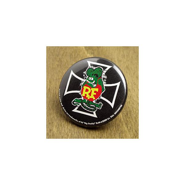 RAT FINK ラットフィンク 缶バッジ 缶バッチ おしゃれ