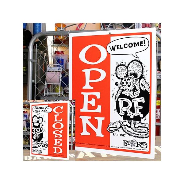 RAT FINK（ラットフィンク） サインプレート サインボード 看板