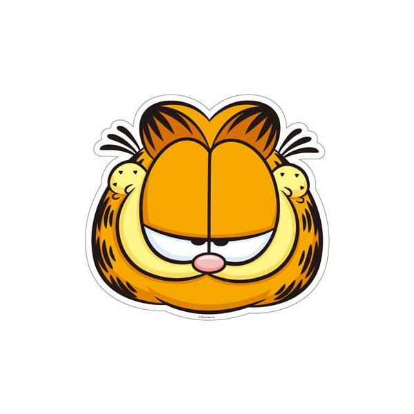 ガーフィールド GARFIELD ステッカー ウォールステッカー ネコ 猫 かわいい キャラクター アメリカ おしゃれ アメリカン サイズM フェイス