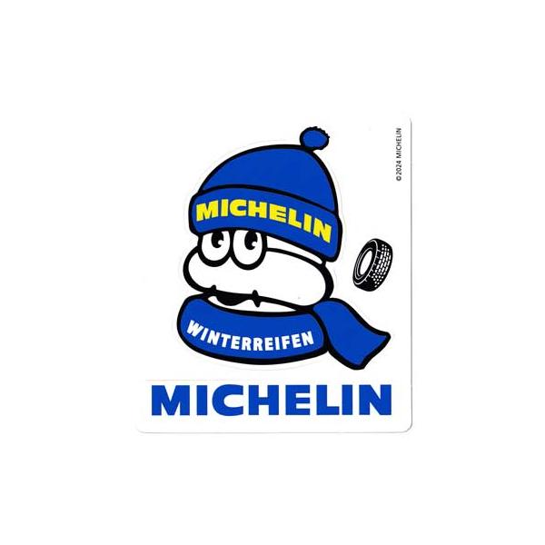 ミシュラン ステッカー ミシュランマン ビバンダム おしゃれ バイク 車 かっこいい タイヤ フランス カーステッカー MICHELIN WINTER BIB
