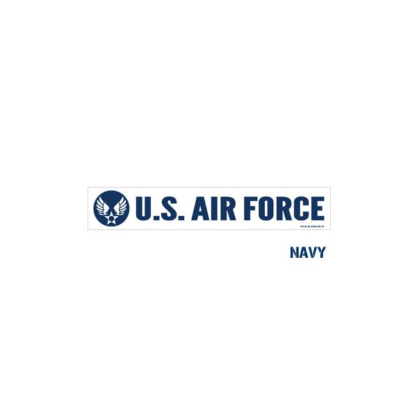 ミリタリー ステッカー US AIR FORCE アメリカ空軍 世田谷ベース エアフォース ウイングエンブレム 103型 Mサイズ ネイビー