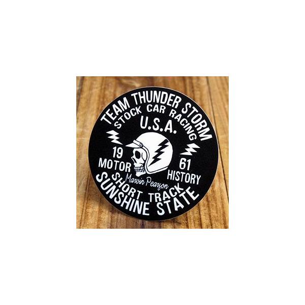 ステッカー 車 アメリカン スカル メキシカン おしゃれ バイク ヘルメット かっこいい オイルショックデザインズ Team Thunder Storm メール便ok Sc Oss003 Act Buyee Buyee Jasa Perwakilan Pembelian Barang Online Di Jepang