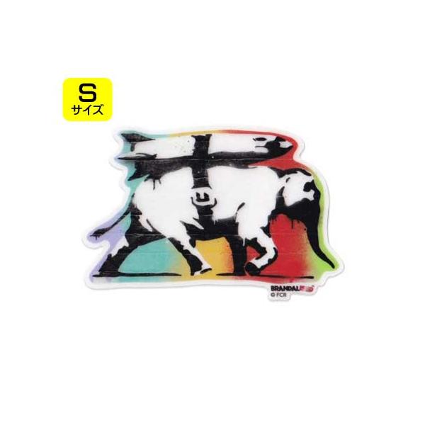 バンクシーのステッカーになります。正体不明のストリートアーティスト、BANKSY。社会風刺をテーマにしたメッセージ性の強いアートで有名ですね！世間を謎のアートで描き乱すバンクシーデザインのステッカーです♪コチラは「Heavy Artille...