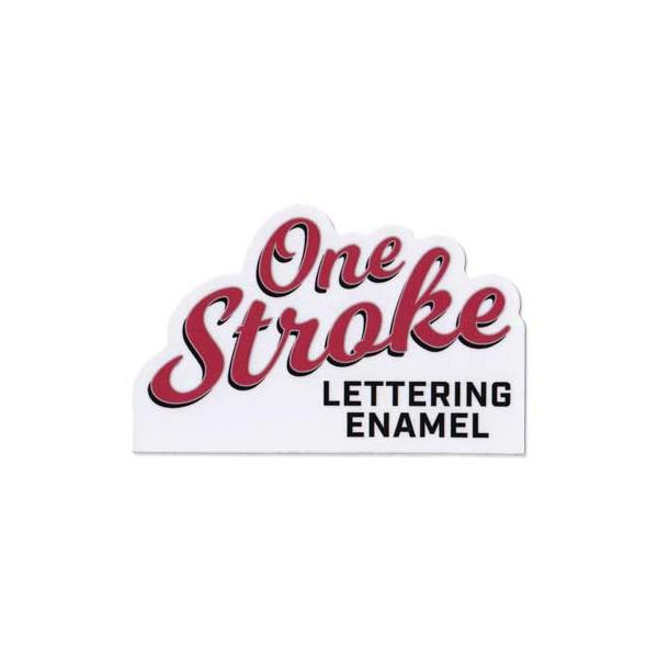 One Stroke ステッカー アメリカン おしゃれ かっこいい ホットロッド ピンストライプ