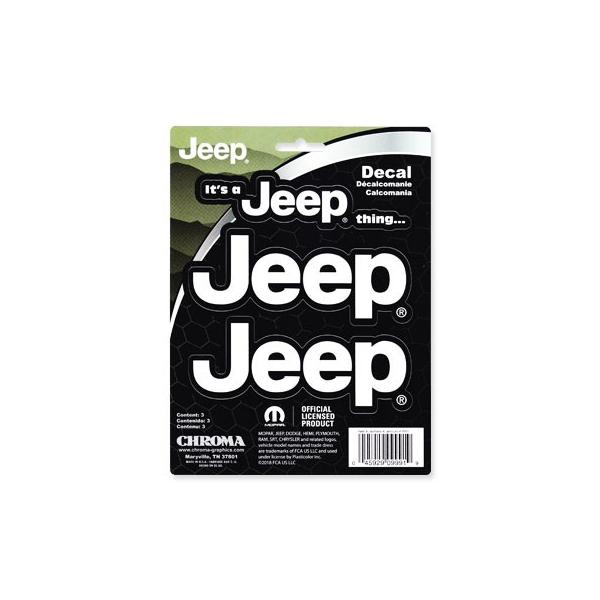 JEEP ジープ ステッカー アメリカン 車 おしゃれ かっこいい アメ車 カーステッカー 3Pセット