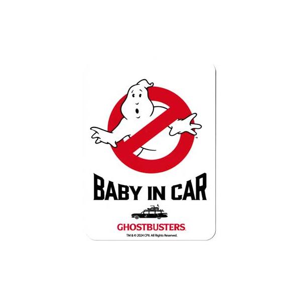 ゴーストバスターズ ステッカー 赤ちゃん 乗ってます アメリカン 映画 おしゃれ かわいい キャラクター アメリカ 車 BABY IN CAR