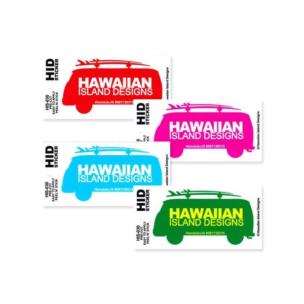 ハワイアンステッカーになります。ディープなハワイアングッズを提案する、Hawaiian Island Designs（ハワイアン・アイランド・デザイン）。南国のスローで穏やかなライフスタイルは誰でも憧れるものでしょう♪こちらはVWワーゲンバ...